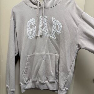 GAP Light Gray Hoodie with Logo